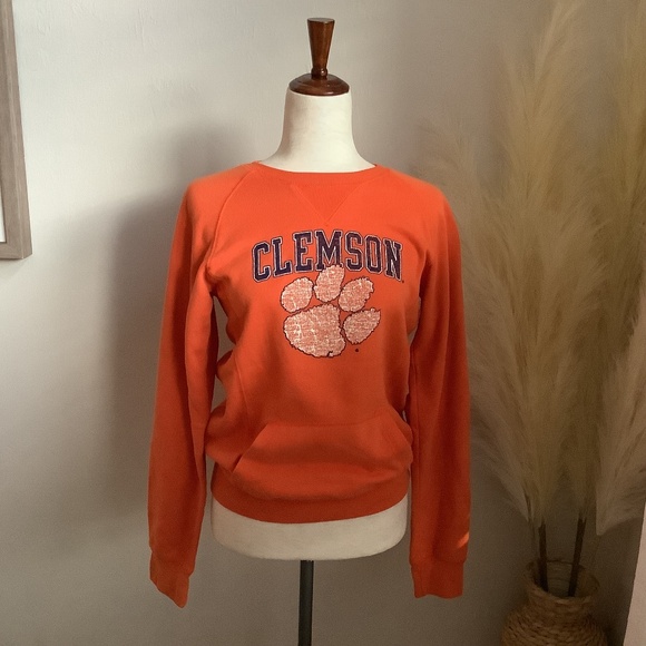 League Collegiate Wear Clemson Sweatshirt Size XL - Picture 1 of 14